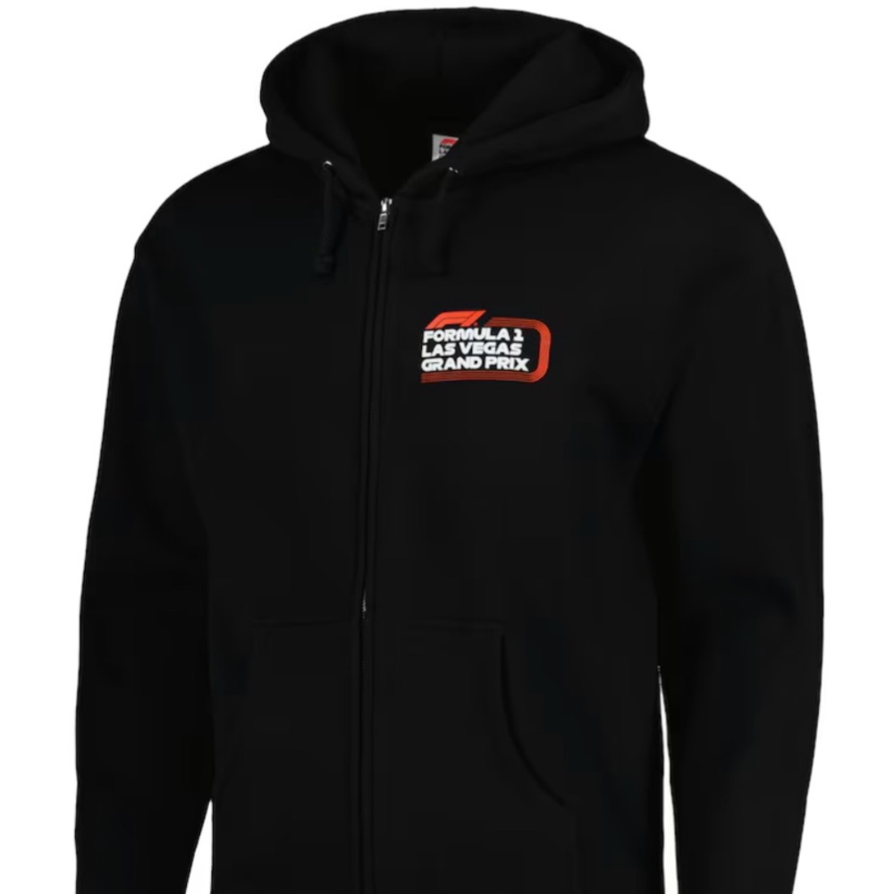 Formula 1 Las Vegas Grand Pric Sliced Zip Sweatshirt XXL